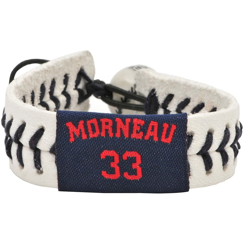 Gamewear Minnesota Twins Genuine Baseball Bracelet Justin Morneau