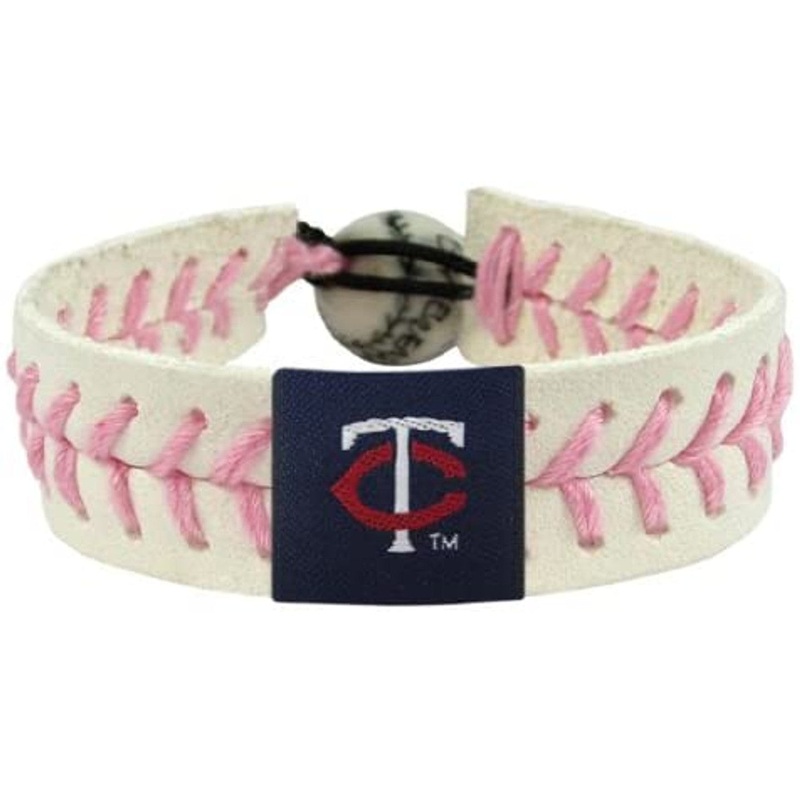 Gamewear Minnesota Twins Pink Alternate Baseball Bracelet