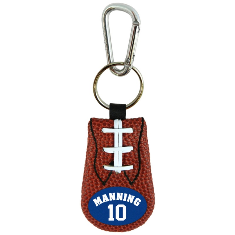 Gamewear New York Giants Classic Football Eli Manning Keychain