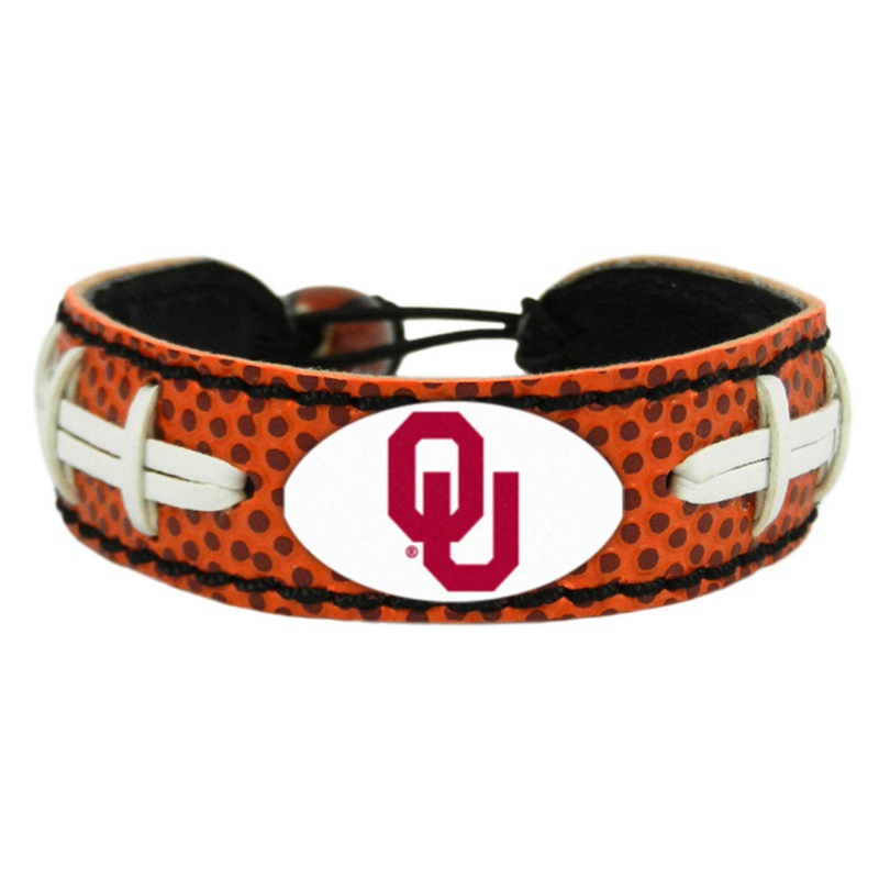 Gamewear Oklahoma Sooners Classic Football Bracelet