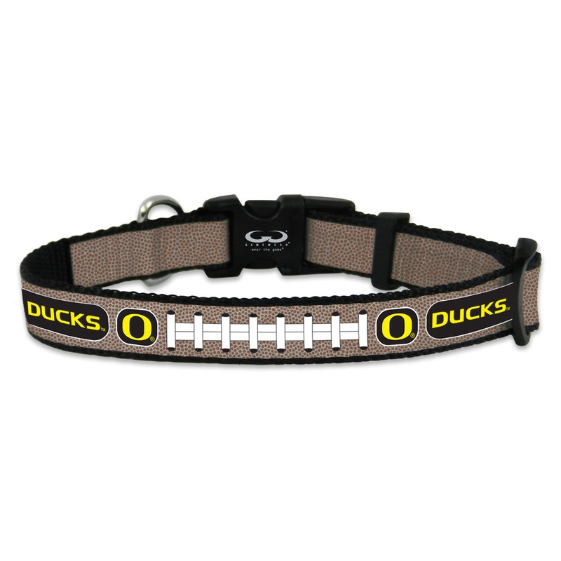 Gamewear Oregon Ducks Reflective Football Pet Collar Size Small