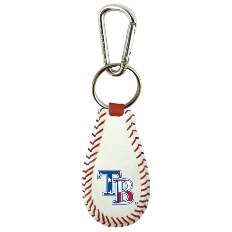 Gamewear Tampa Bay Rays Baseball Stars and Stripes Keychain