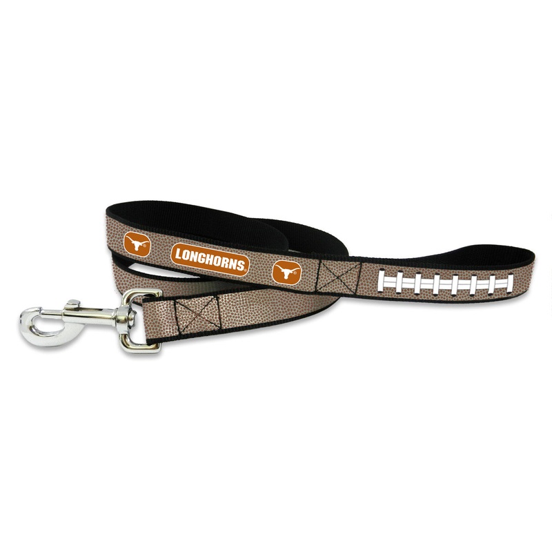 Gamewear Texas Longhorns Reflective Football Pet Leash Size Large