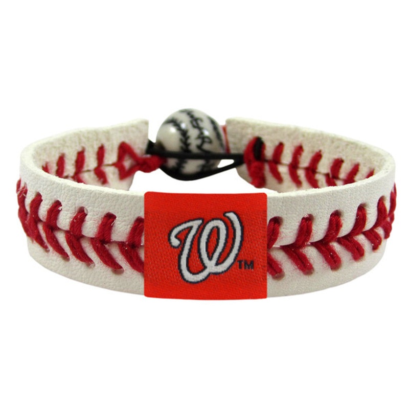 Gamewear Washington Nationals Classic Baseball Bracelet