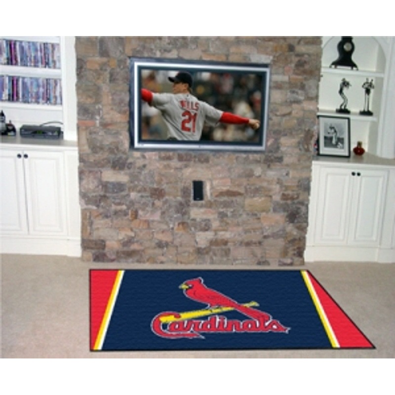 Fanmats St. Louis Cardinals Area Rug 4’x6′