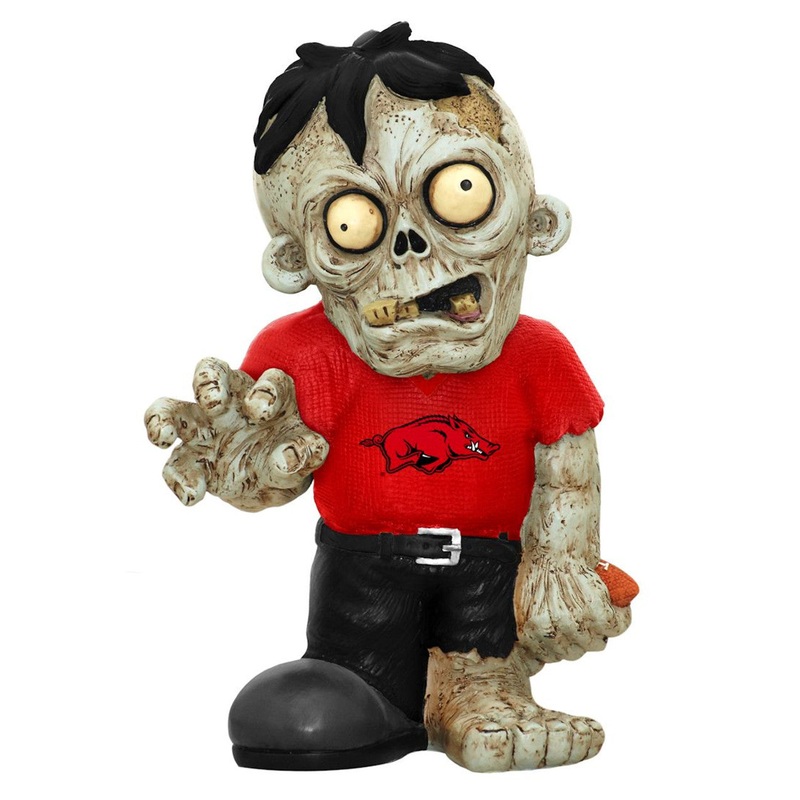 Forever Collectibles Arkansas Razorbacks Zombie Figurine