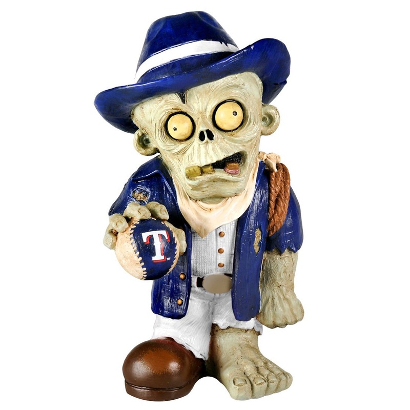 Forever Collectibles Texas Rangers Thematic Zombie Figurine