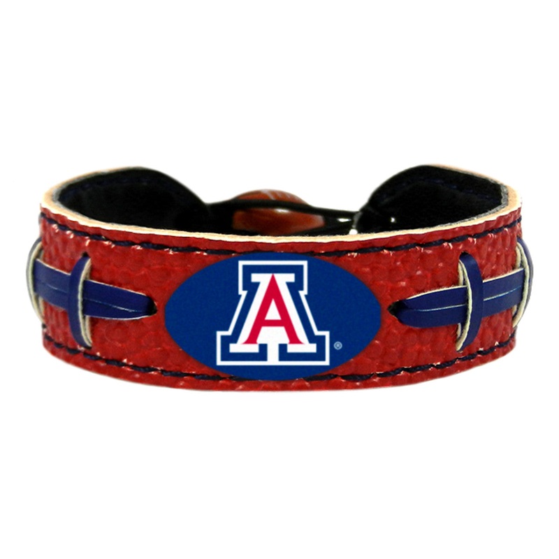 Gamewear Arizona Wildcats Team Color Football Bracelet