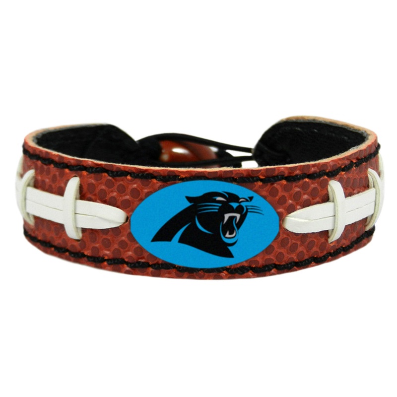 Gamewear Carolina Panthers Classic Football Bracelet