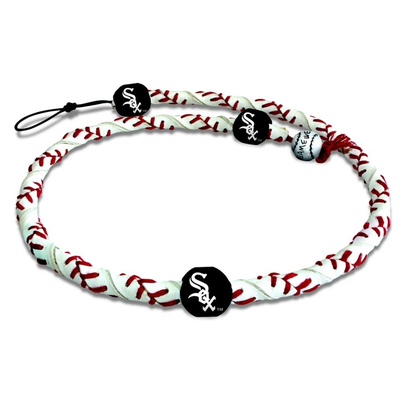 Gamewear Chicago White Sox Frozen Rope Baseball Necklace