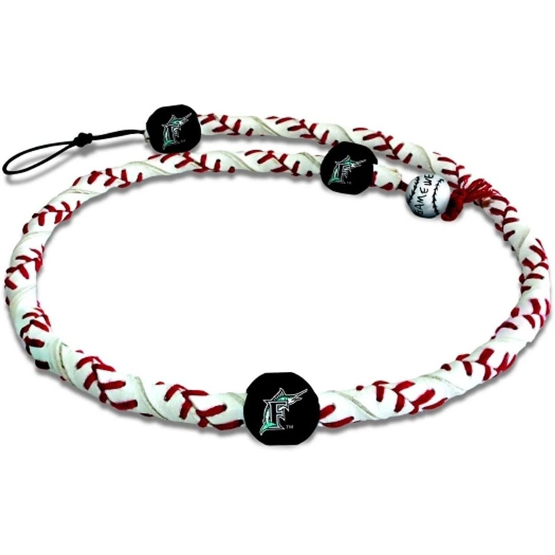 Gamewear Florida Marlins Frozen Rope Classic Baseball Bracelet