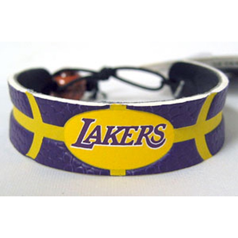 Gamewear Los Angeles Lakers Team Color Basketball Bracelet