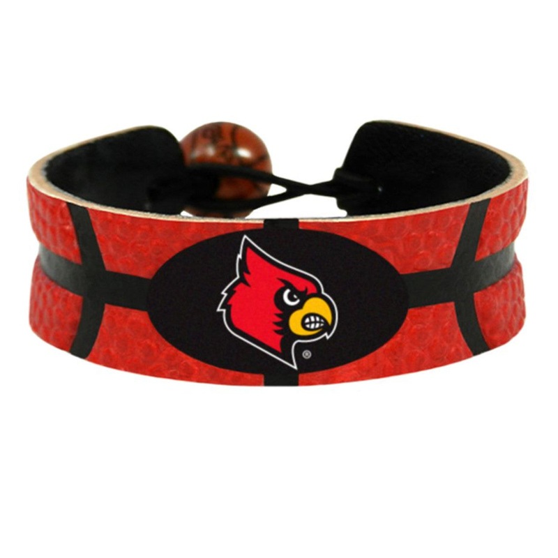 Gamewear Louisville Cardinals Team Color Basketball Bracelet