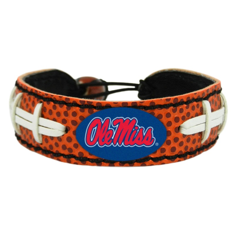 Gamewear Mississippi Rebels Classic Football Bracelet
