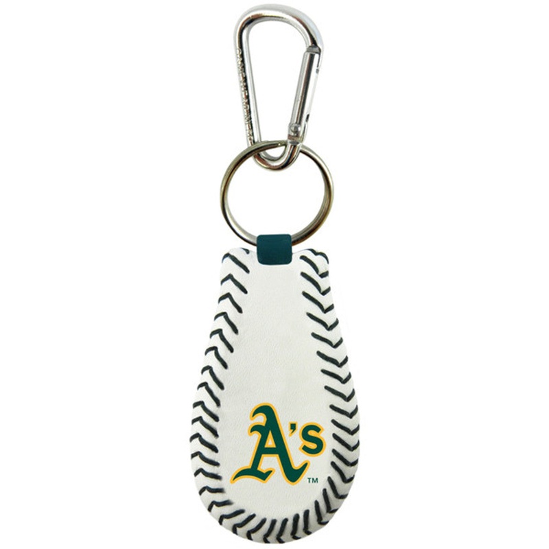 Gamewear Oakland Athletics Classic Baseball Keychain