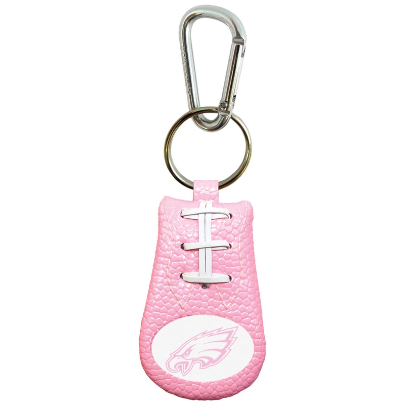 Gamewear Philadelphia Eagles Pink Football Keychain