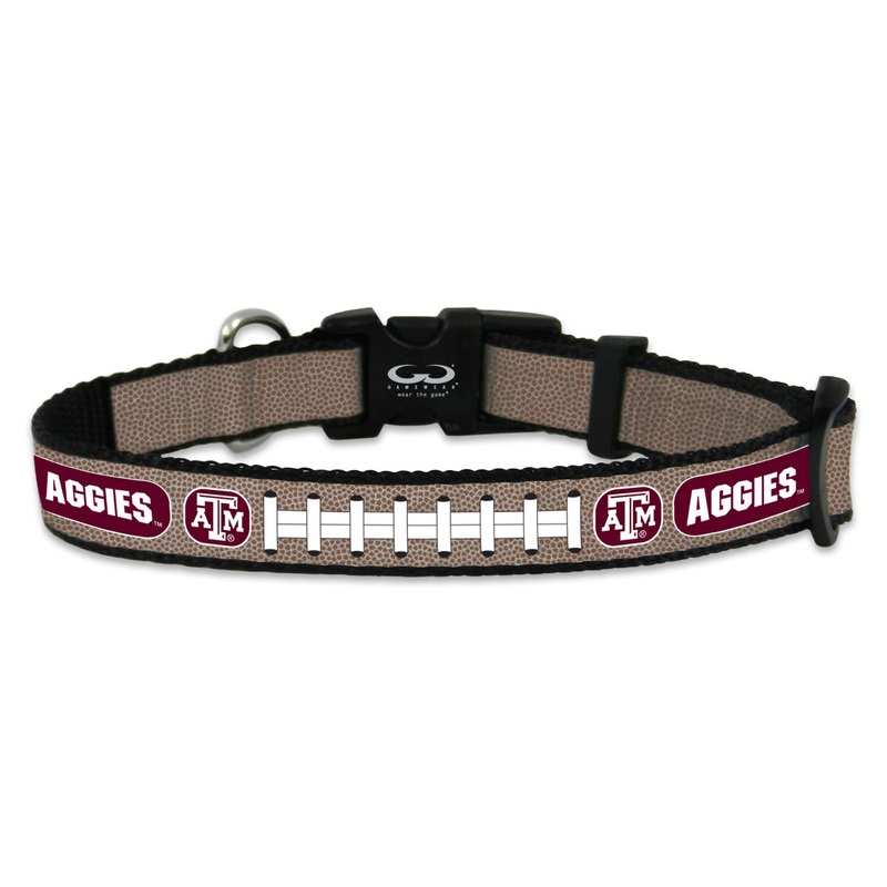Gamewear Texas A&M Aggies Reflective Football Pet Collar Toy