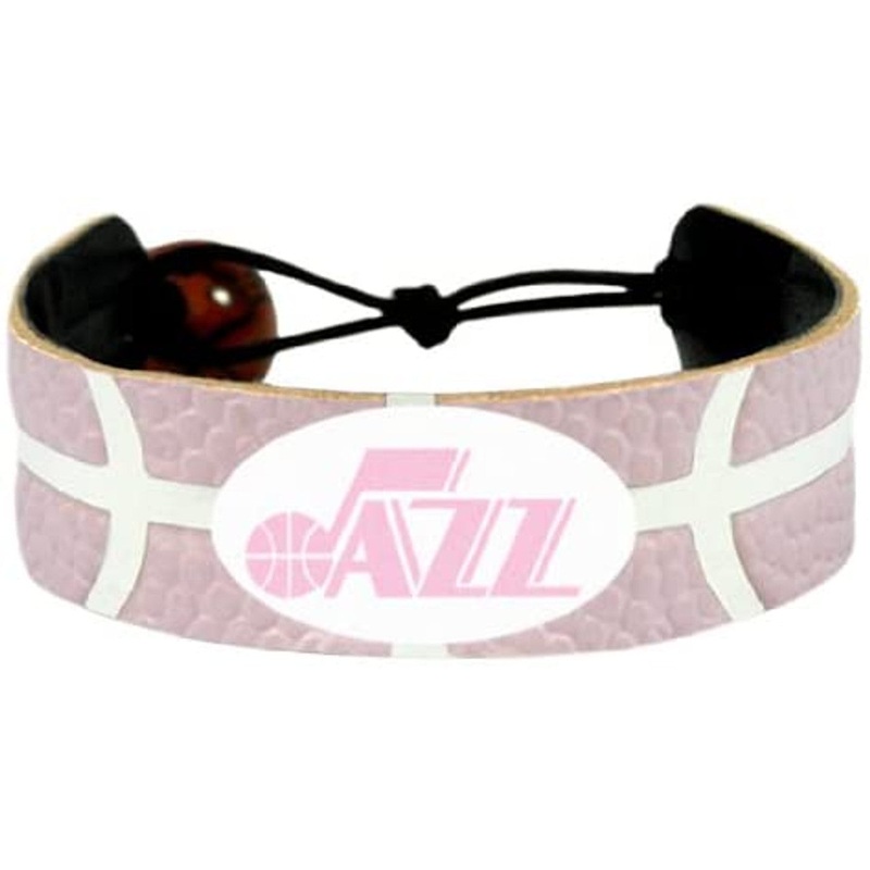 Gamewear Utah Jazz Pink Team Color Basketball Bracelet