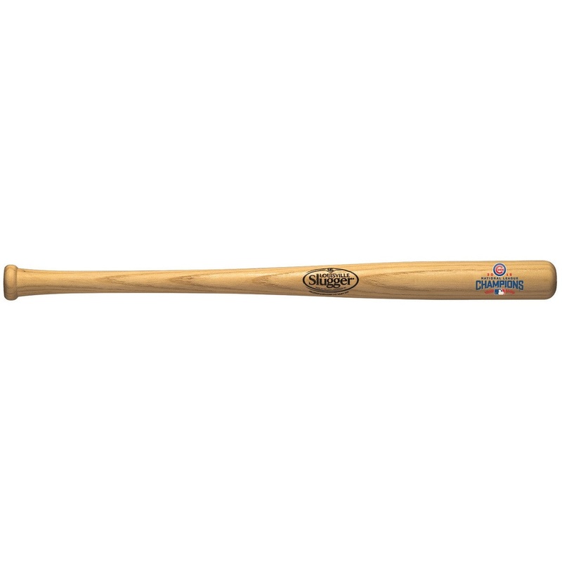Wilson Chicago Cubs Natural with Logo 2016 World Series Champs 18 Inch Bat