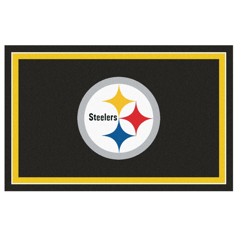 Fanmats Pittsburgh Steelers Area Rug 5’x8′