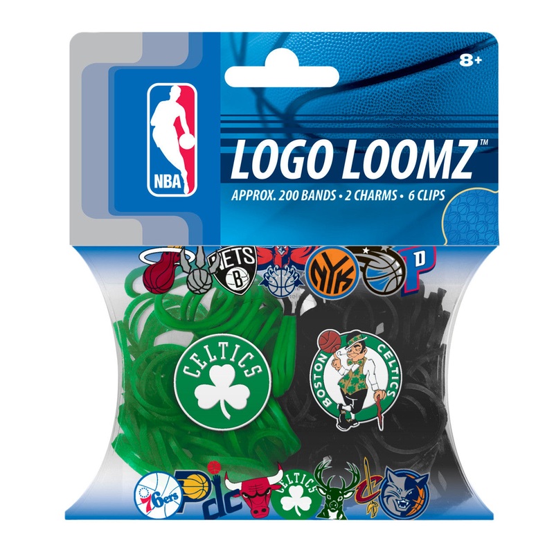 Forever Collectibles Boston Celtics Logo Loomz Filler Pack