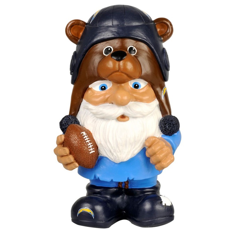 Forever Collectibles Los Angeles Chargers Mad Hatter Garden Gnome