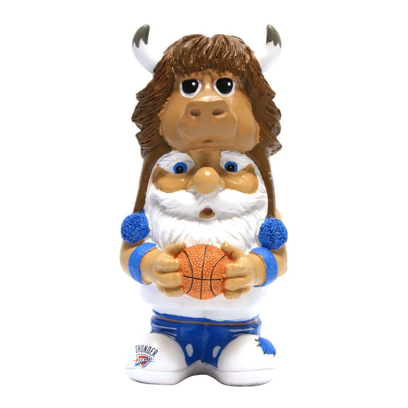 Forever Collectibles Oklahoma City Thunder Mad Hatter Garden Gnome