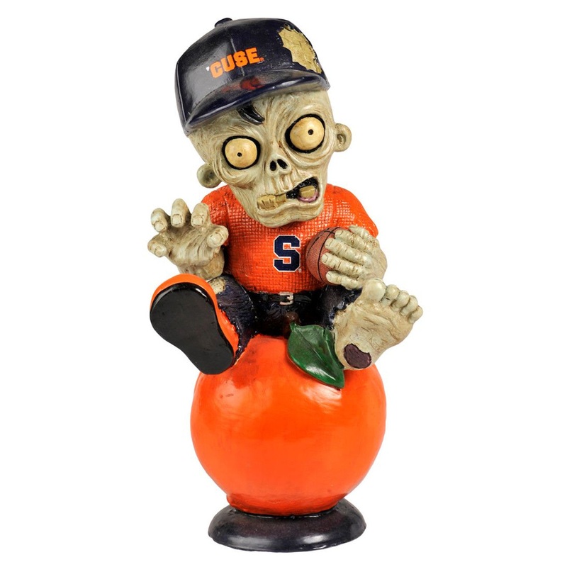 Forever Collectibles Syracuse Orange Thematic w/Football Zombie Figurine