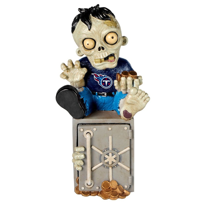 Forever Collectibles Tennessee Titans Zombie Bank Figurine