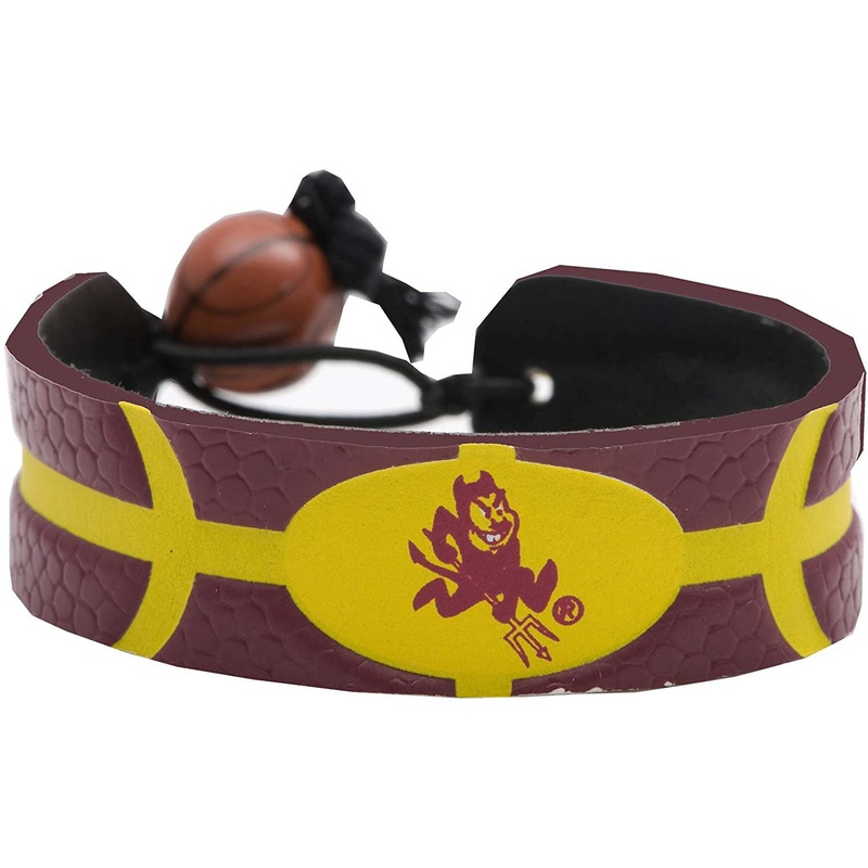Gamewear Arizona State Sun Devils Team Color Basketball Bracelet