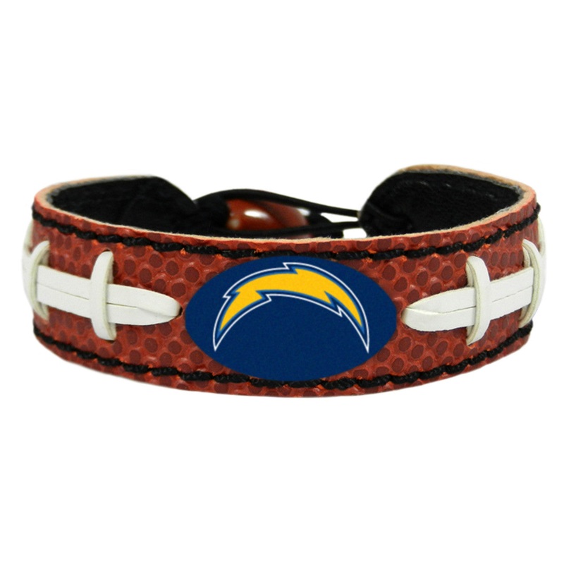 Gamewear Los Angeles Chargers Classic Football Bracelet