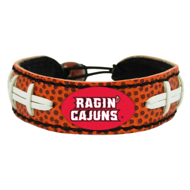 Gamewear Louisiana Lafayette Ragin Cajuns Classic Football Bracelet