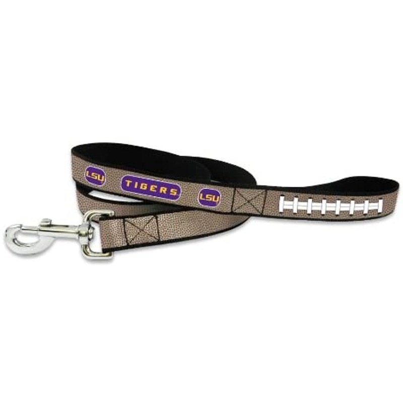 Gamewear LSU Tigers Reflective Alternate Football Pet Leash Size Large