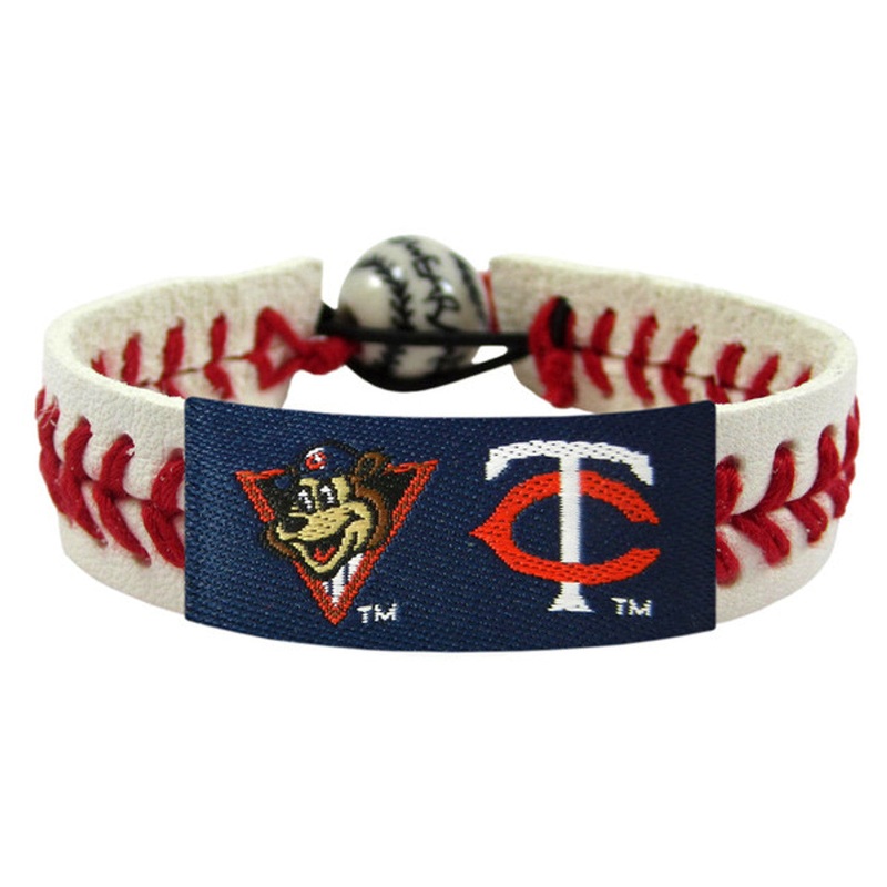 Gamewear Minnesota Twins Classic Baseball TC Mascot Bracelet