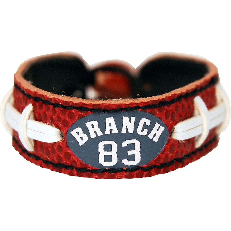 Gamewear New England Patriots Classic Jersey Deion Branch Football Bracelet