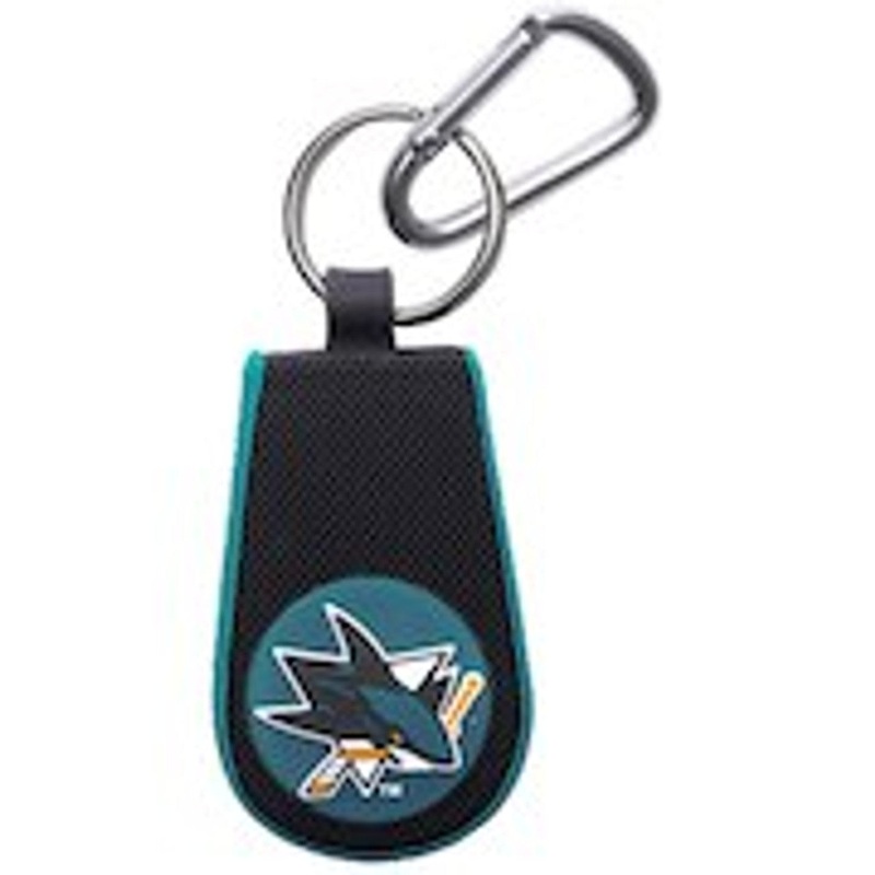 Gamewear San Jose Sharks Classic Hockey Keychain