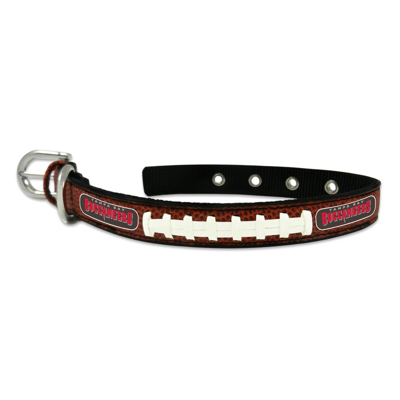 Gamewear Tampa Bay Buccaneers Leather Classic Football Pet Collar Size Small
