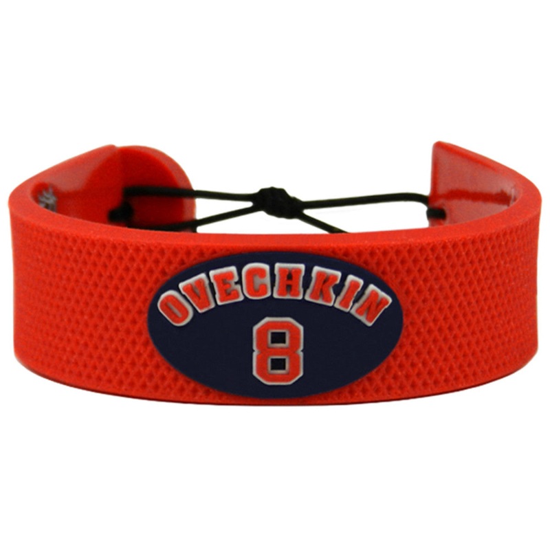 Gamewear Washington Capitals Team Color Jersey Alexander Ovechkin Bracelet
