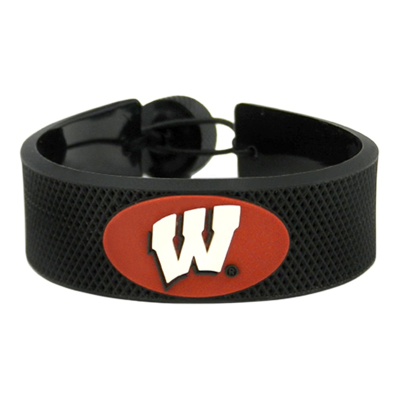 Gamewear Wisconsin Badgers Classic Hockey Bracelet
