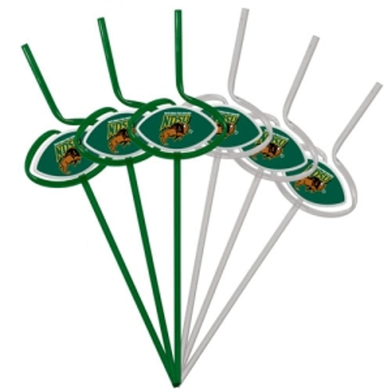 Pangea Brands North Dakota State Bison Team Sipper Straws