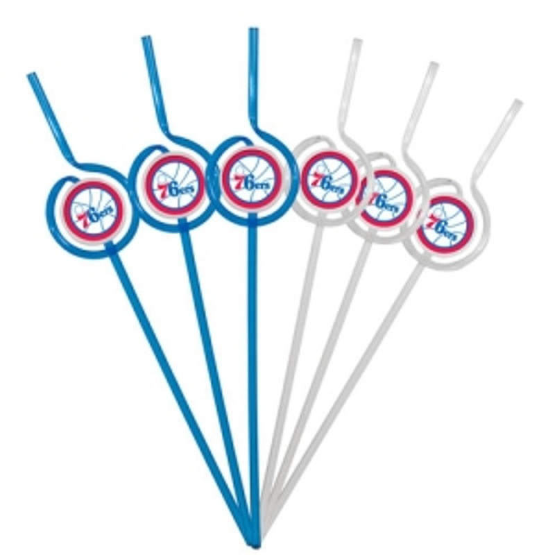 Pangea Brands Philadelphia 76ers Team Sipper Straws