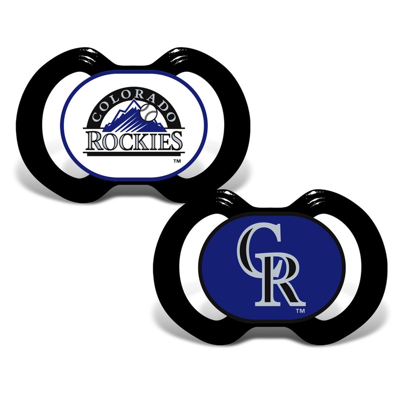 Baby Fanatic Colorado Rockies Pacifier 2 Pack