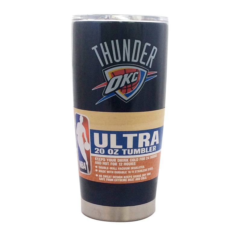 BOELTER Oklahoma City Thunder Blue 20oz Ultra Travel Tumbler
