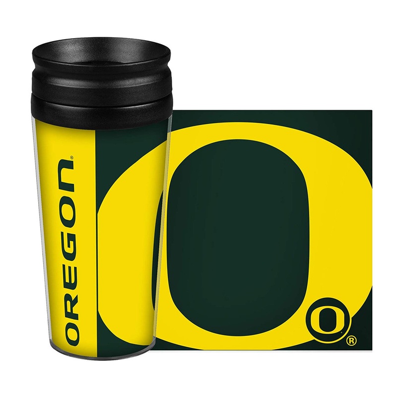 BOELTER Oregon Ducks 14oz Full Wrap Style Hype Design Travel Mug