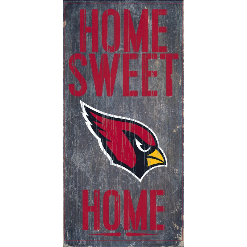 Fan Creations Arizona Cardinals Home Sweet Home Wood Sign 6×12