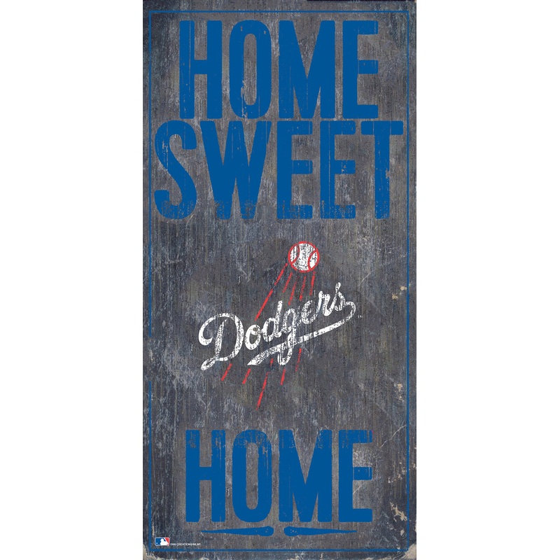 Fan Creations Los Angeles Dodgers Home Sweet Home Wood Sign 6×12