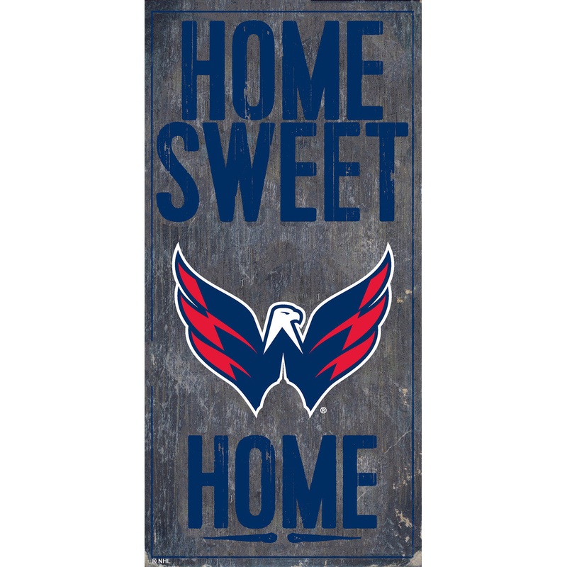 Fan Creations Washington Capitals Home Sweet Home Wood Sign 6×12