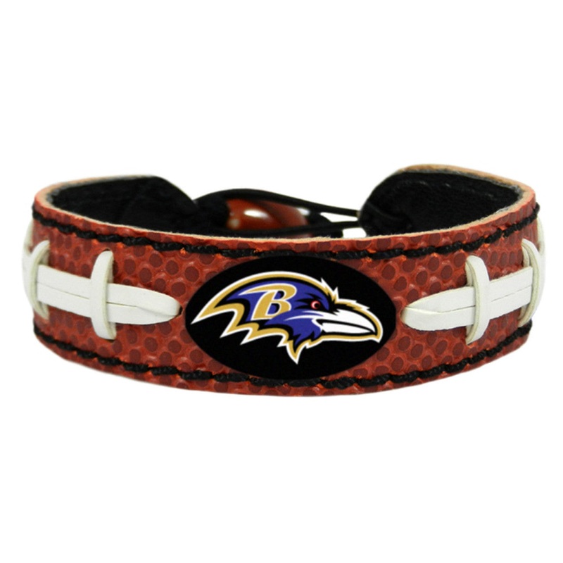 Gamewear Baltimore Ravens Classic Football Bracelet