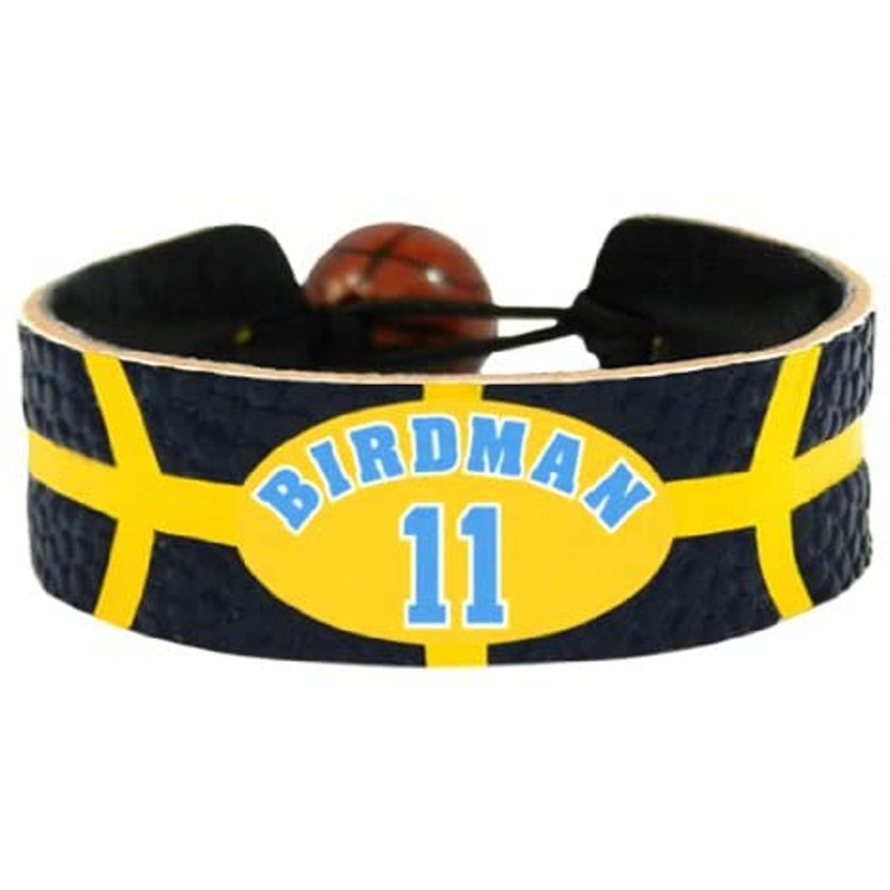 Gamewear Denver Nuggets Team Color Chris Andersen Basketball Bracelet