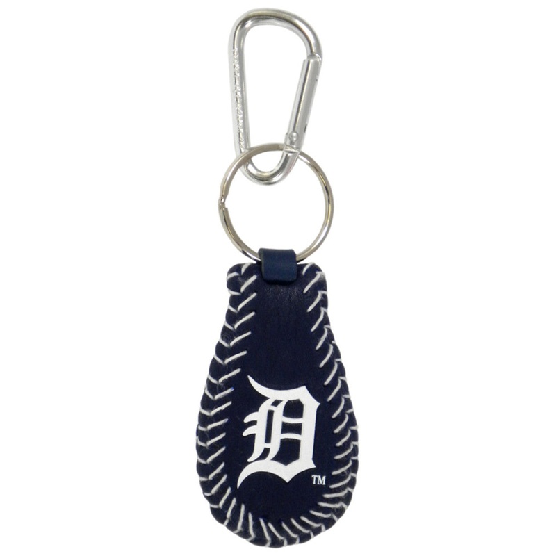 Gamewear Detroit Tigers Team Color Baseball Keychain